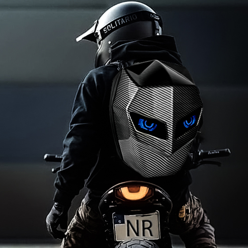 NR SPARK мотоциклетный рюкзак  – обзор и цена Motorcycle Helmet Backpack Waterproof Led