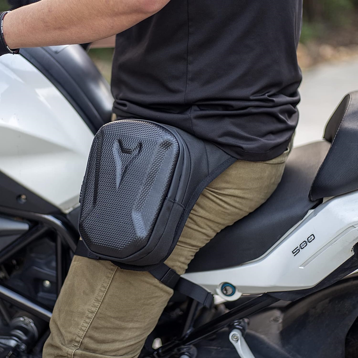 Мотоциклетная поясная сумка на – обзор и цена Motorcycle Leg Bag Drop Thigh Pouch