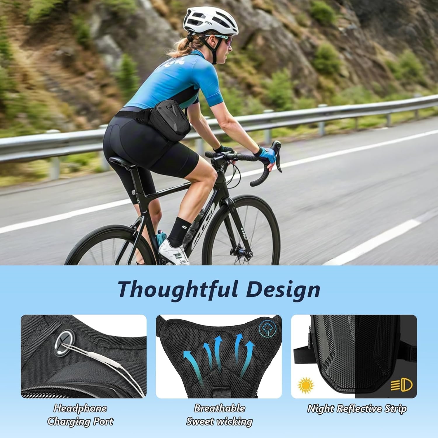 Мотоциклетная поясная сумка на – обзор и цена Motorcycle Leg Bag Drop Thigh Pouch