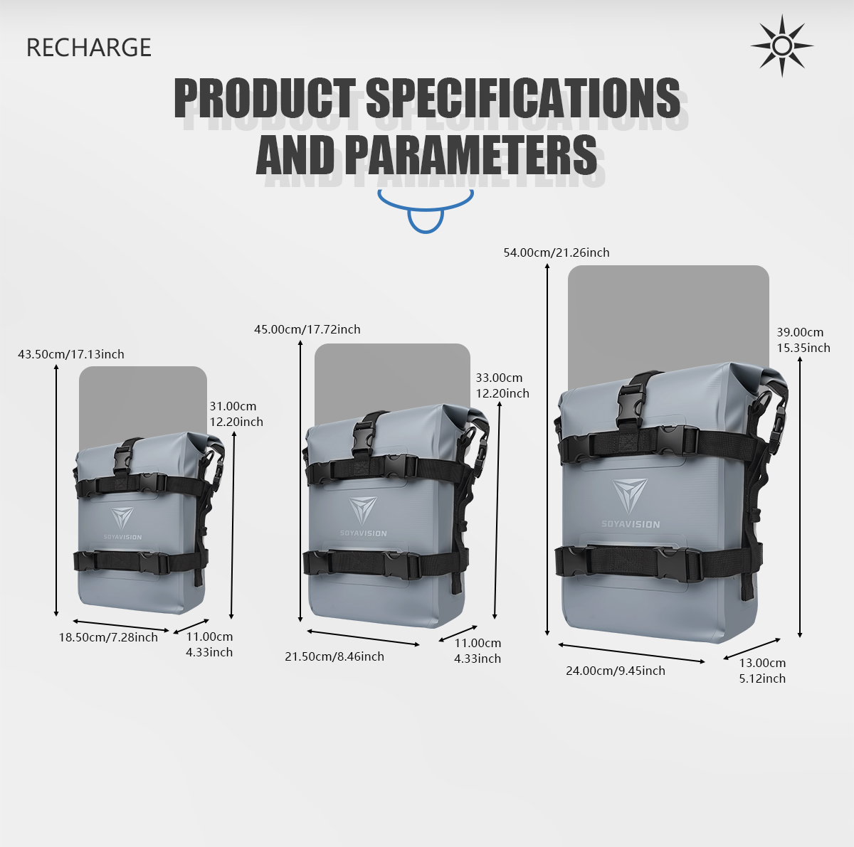 Универсальная светоотражающая  – обзор и цена Motorcycle Crash Bar Waterproof Dry Bag