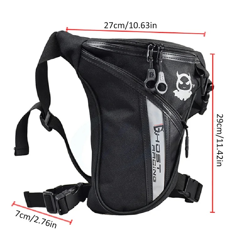 Мужская водонепроницаемая сумк – обзор и цена Motorcycle Leg Bag Drop Thigh Pouch