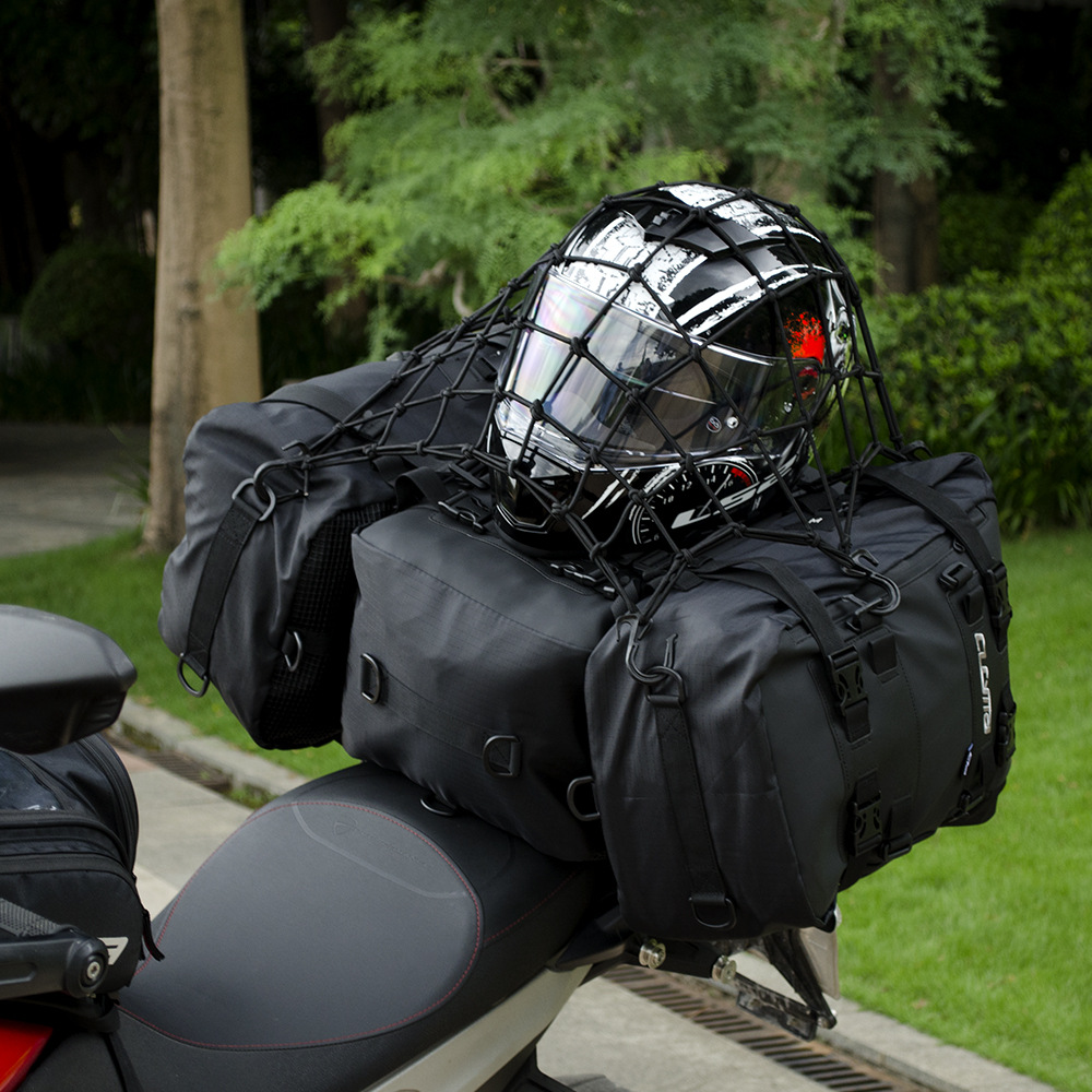 Водонепроницаемая сумка на зад – обзор и цена Motorcycle Tail Bag Waterproof Roll Top