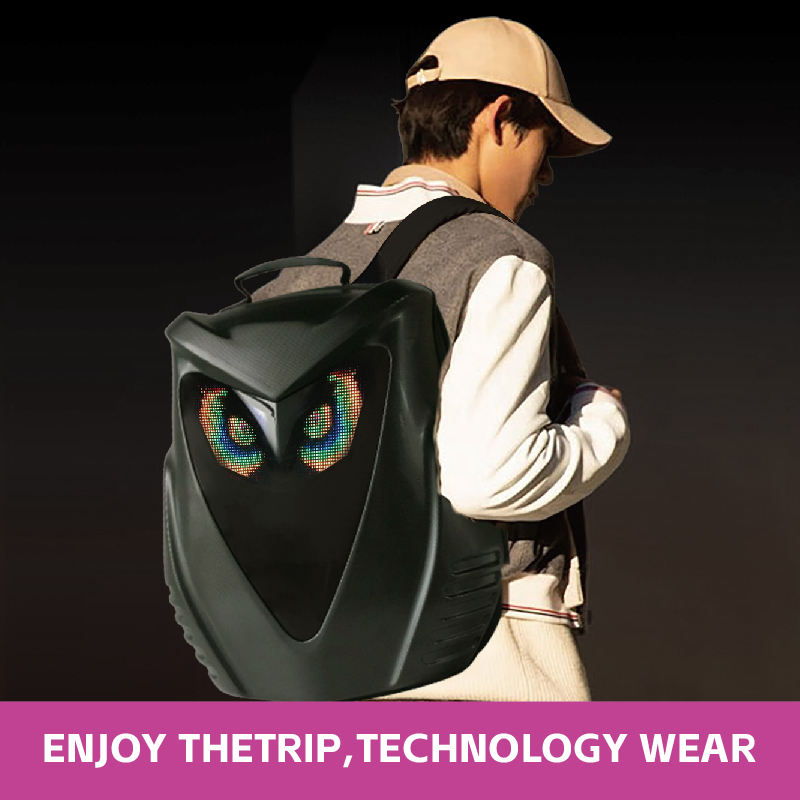 Рюкзаки с LED-подсветкой для м – обзор и цена Motorcycle Helmet Backpack Waterproof Led